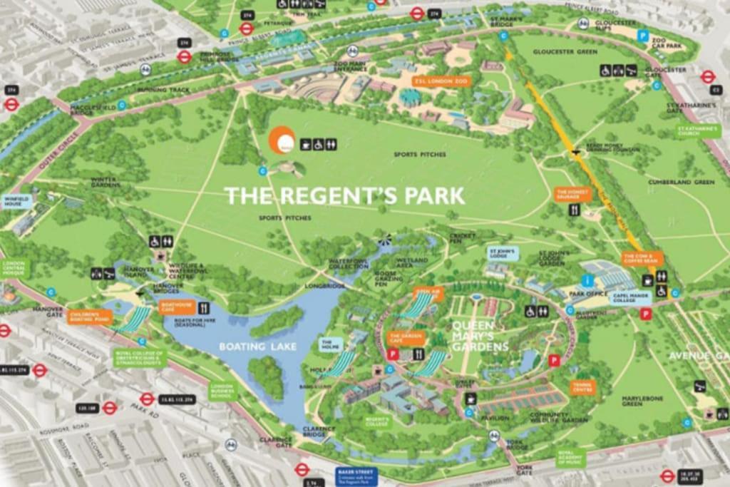 Comfy 1Br Flat V Close To Euston And Regent'S Park Londres Extérieur photo